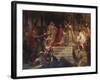 The Coronation of Charlemagne-Friedrich August Von Kaulbach-Framed Premium Giclee Print