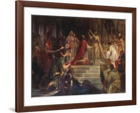 The Coronation of Charlemagne-Friedrich August Von Kaulbach-Framed Giclee Print