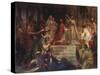 The Coronation of Charlemagne-Friedrich August Von Kaulbach-Stretched Canvas