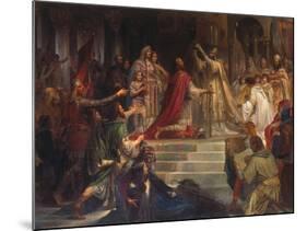 The Coronation of Charlemagne-Friedrich August Von Kaulbach-Mounted Giclee Print