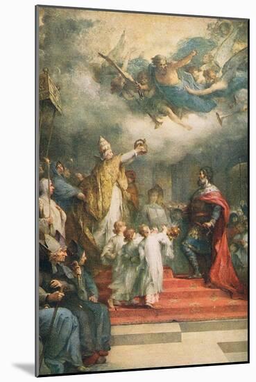 The Coronation of Charlemagne-Henri Leopold Levy-Mounted Giclee Print