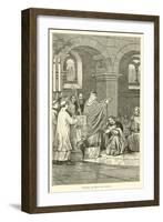 The Coronation of Charlemagne-Willem II Steelink-Framed Giclee Print