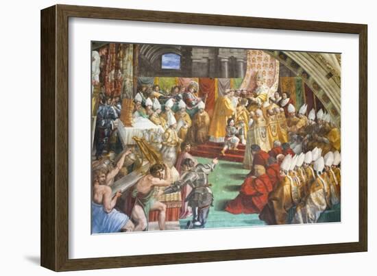 The Coronation of Charlemagne-null-Framed Giclee Print