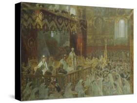 The Coronation of Czar Nicolas Ii-Laurits Regner Tuxen-Stretched Canvas