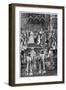 The Coronation of Emperor Alexander III and Empress Maria Fyodorovna, 1883-Georges Becker-Framed Giclee Print