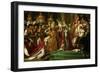 The Coronation of Emperor Napoleon I Bonaparte-Jacques-Louis David-Framed Giclee Print