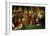 The Coronation of Emperor Napoleon I Bonaparte-Jacques-Louis David-Framed Giclee Print