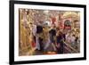 The Coronation of Emperor Nicholas II in the Assumption Cathedral, 1896-Valentin Serov-Framed Giclee Print