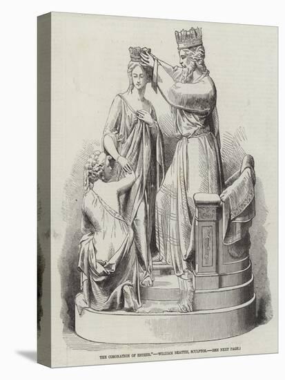 The Coronation of Esther, William Beattie, Sculptor-null-Stretched Canvas