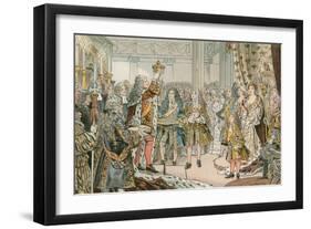 The Coronation of Frederick I of Prussia-Carl Rohling-Framed Giclee Print