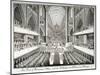 The Coronation of George IV in Westminster Abbey, London, 1821-null-Mounted Giclee Print