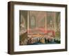 The Coronation of George IV in Westminster Abbey-Frederick Christian Lewis-Framed Giclee Print