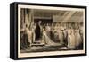 The Coronation of Her Majesty Queen Victoria, in Westminster Abbey, 28th June, 1838, Engraved by…-Edmund Thomas Parris-Framed Stretched Canvas