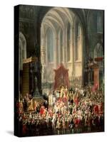 The Coronation of Joseph II (1741-90) as Emperor of Germany in Frankfurt Cathedral, 1764-Martin van Meytens-Stretched Canvas
