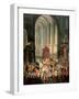 The Coronation of Joseph II (1741-90) as Emperor of Germany in Frankfurt Cathedral, 1764-Martin van Meytens-Framed Giclee Print