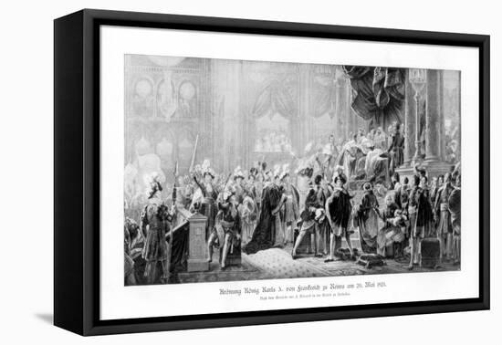 The Coronation of King Charles X of France, Reims, 20 May 1825-null-Framed Stretched Canvas