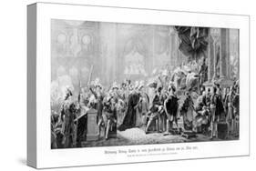 The Coronation of King Charles X of France, Reims, 20 May 1825-null-Stretched Canvas