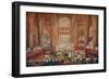 The Coronation of King George IV in Westminster Abbey, London, 1821-Pugin & Stephanoff-Framed Giclee Print