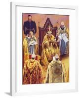 The Coronation of King George VI (1895-195), 12 May, 1937-null-Framed Giclee Print