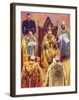 The Coronation of King George VI (1895-195), 12 May, 1937-null-Framed Giclee Print