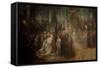 The Coronation of King Gustav III of Sweden, 1782-1793-Carl Gustaf Pilo-Framed Stretched Canvas