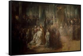 The Coronation of King Gustav III of Sweden, 1782-1793-Carl Gustaf Pilo-Framed Stretched Canvas