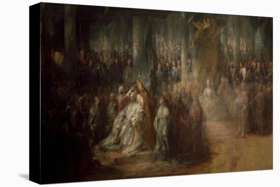 The Coronation of King Gustav III of Sweden, 1782-1793-Carl Gustaf Pilo-Stretched Canvas