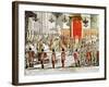 The Coronation of Leopold II (1747-92) at Bratislava in 1790-null-Framed Giclee Print