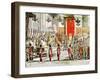 The Coronation of Leopold II (1747-92) at Bratislava in 1790-null-Framed Giclee Print