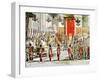 The Coronation of Leopold II (1747-92) at Bratislava in 1790-null-Framed Giclee Print