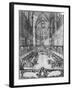 The Coronation of Louis XIV on 7th June 1654 in Reims Cathedral-Antoine Le Pautre-Framed Giclee Print