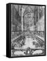 The Coronation of Louis XIV on 7th June 1654 in Reims Cathedral-Antoine Le Pautre-Framed Stretched Canvas