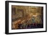 The Coronation of Louis XV in the Rheims Cathedral, 25 October 1722-Pierre-Denis Martin II-Framed Giclee Print