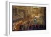 The Coronation of Louis XV in the Rheims Cathedral, 25 October 1722-Pierre-Denis Martin II-Framed Giclee Print