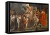 The Coronation of Marie De Medici at St. Denis, 13th May 1610-Peter Paul Rubens-Framed Stretched Canvas