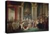 The Coronation of Napoleon, 1806-1807-Jacques Louis David-Stretched Canvas