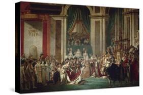 The Coronation of Napoleon, 1806-1807-Jacques Louis David-Stretched Canvas