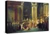 The Coronation of Napoleon at Notre-Dame De Paris on 2nd December 1804, 1807-Jacques Louis David-Stretched Canvas