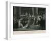 The Coronation of Napoleon I-Jacques-Louis David-Framed Giclee Print