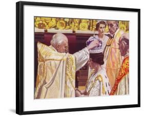 The Coronation of Queen Elizabeth (1900-200), 1937-null-Framed Giclee Print