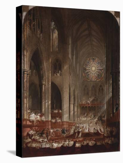 The Coronation of Queen Victoria-John Martin-Stretched Canvas