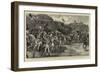 The Coronation of the Czar of Russia, the Czarina Passing the English Club, Moscow-null-Framed Giclee Print