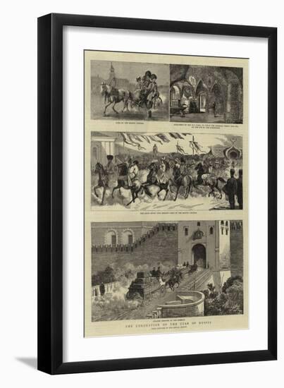 The Coronation of the Czar of Russia-null-Framed Giclee Print