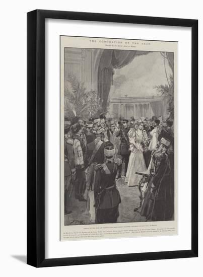 The Coronation of the Czar-Frederic De Haenen-Framed Giclee Print