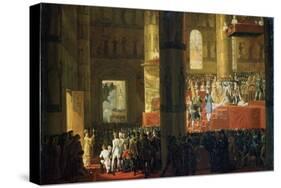 The Coronation of the Empress Maria Feodorovna on 5th April 1797, 19th Century-Horace Vernet-Stretched Canvas