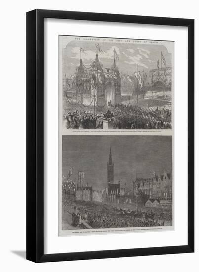 The Coronation of the King and Queen of Prussia-null-Framed Giclee Print