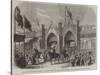 The Coronation of the King of Prussia, His Majesty Entering Konigsberg by the Brandenburg Gate-null-Stretched Canvas