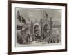 The Coronation of the King of Prussia, His Majesty Entering Konigsberg by the Brandenburg Gate-null-Framed Giclee Print