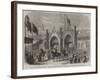 The Coronation of the King of Prussia, His Majesty Entering Konigsberg by the Brandenburg Gate-null-Framed Giclee Print