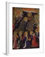 'The Coronation of the Virgin', 1374-Barnaba da Modena-Framed Giclee Print